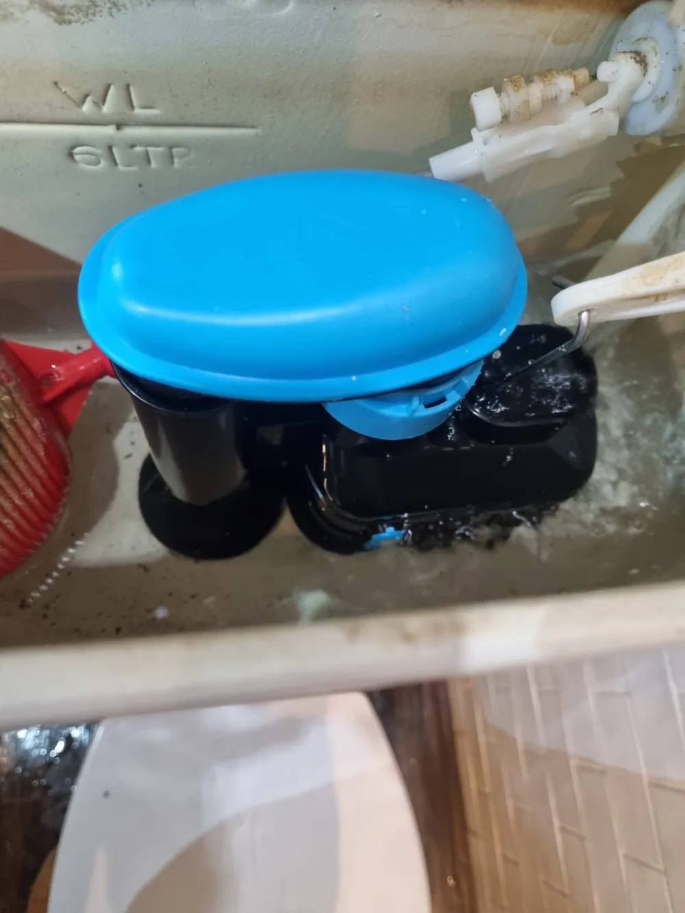 New fill valve after cistern overhaul